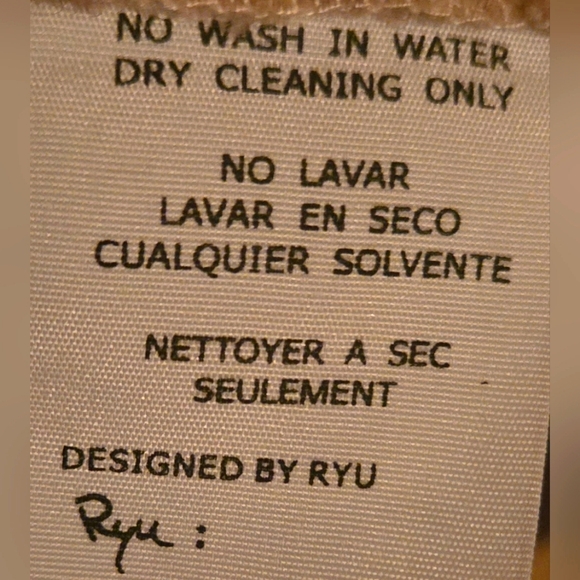 Ryu Lace Accent Dress, S (PTP=15") - Picture 7 of 8